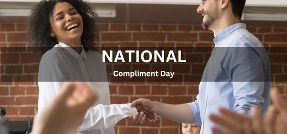 National Compliment Day[राष्ट्रीय प्रशंसा दिवस]